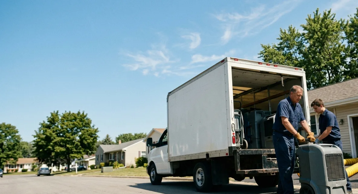 Water Damage Cleanup in Milroy, IN near me